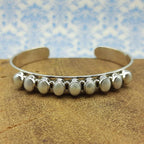 925 Sterling Silver Pearl Fine Handmade Bracelet Elegant Gemstone Jewelry