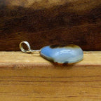 Obsidian Gemstone 925 Silver Wire Necklace Artisan One of a Kind