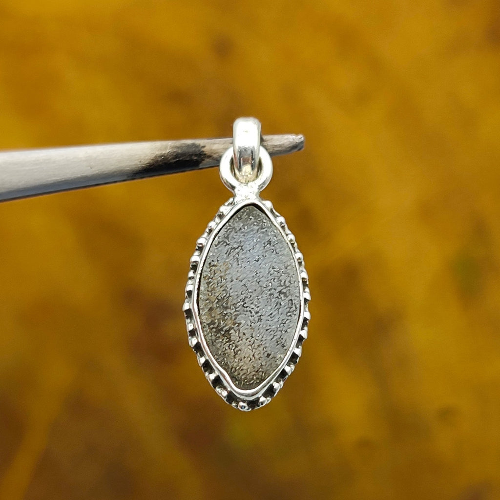 Labradorite Marquise 925 Silver Healing Pendant