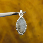 Labradorite Marquise 925 Silver Healing Pendant