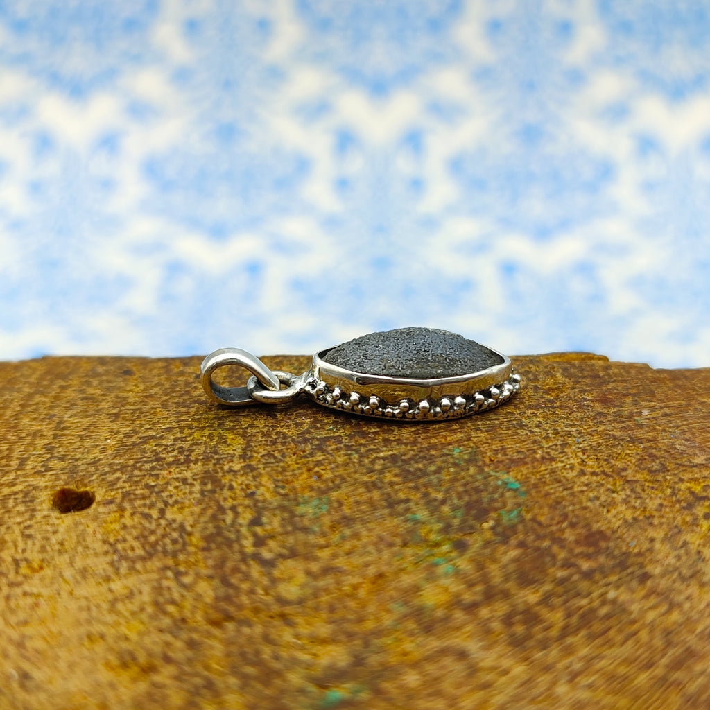 Labradorite Marquise 925 Silver Healing Pendant