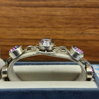 925 Sterling Silver Mystic Topaz Nepali Handmade Bracelet