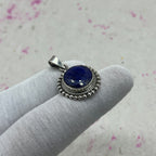 Dyed Sapphire 925 Sterling Silver Handmade Pendant | Elegant Statement Jewelry
