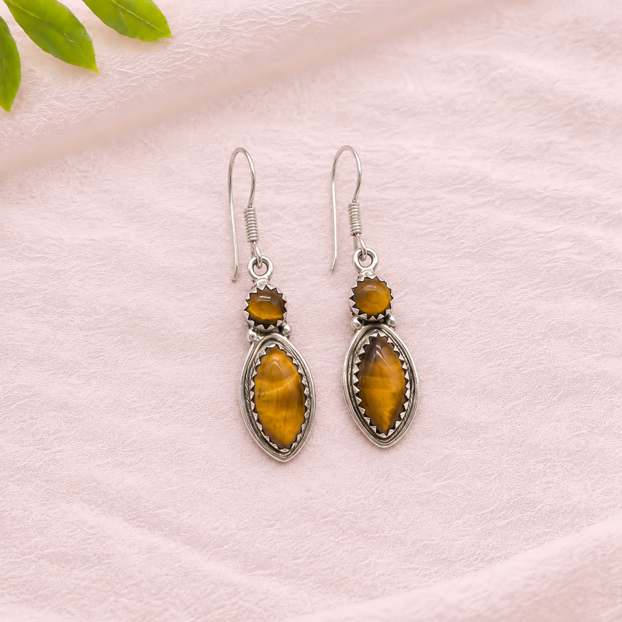 Elegant Handmade Gemstone Earrings – Sterling Silver Jewelry