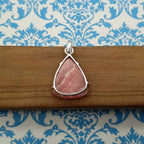 Rhodochrosite 925 Sterling Silver Handmade Nepali Bohemian Designer Jewelry