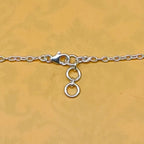 Labradorite Double Terminated 925 Silver Chain Pendant