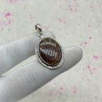 Ammonite Shell 925 Sterling Silver Pendant – Fossil Handmade Jewelry