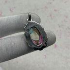 Cotton Candy Turquoise 925 Sterling Silver Pendant – Handmade Designer Jewelry