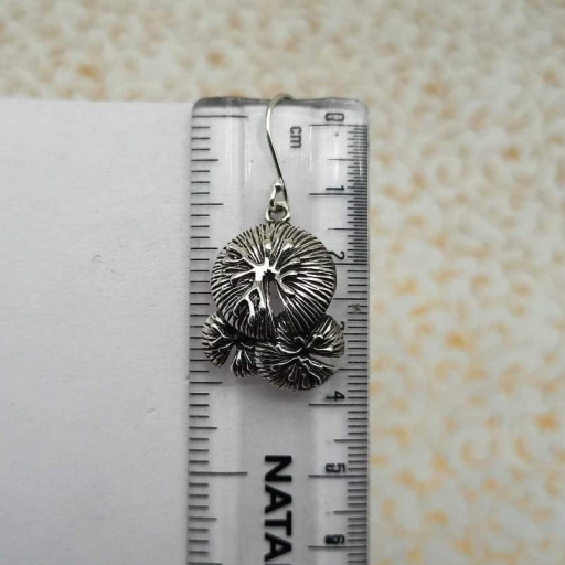 One Of  A kind 925 Sterling Silver Bohemian Earring