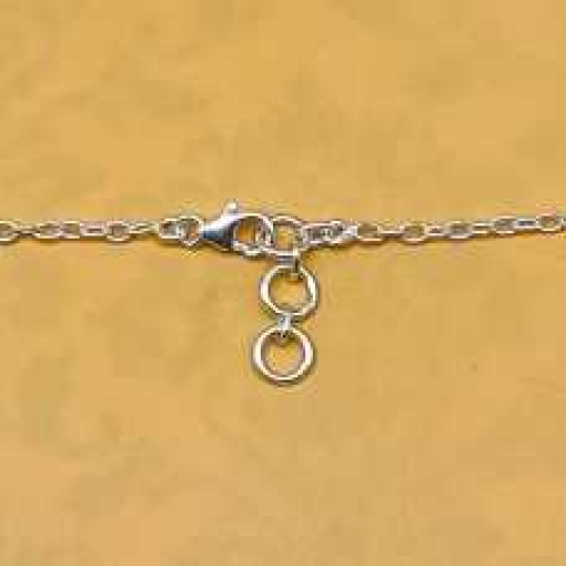 Crystal Quartz  Gemstone 925 Sterling Silver Handmade Bohemian Pencil Shape Chain Design Necklace