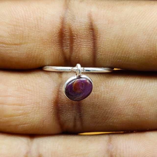 Star Ruby Gemstone 925 Sterling Silver Handmade Bezel Ring