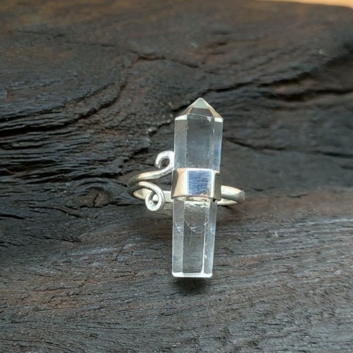 925 Sterling Silver Crystal Gemstone Bohemian Wholesale Ring